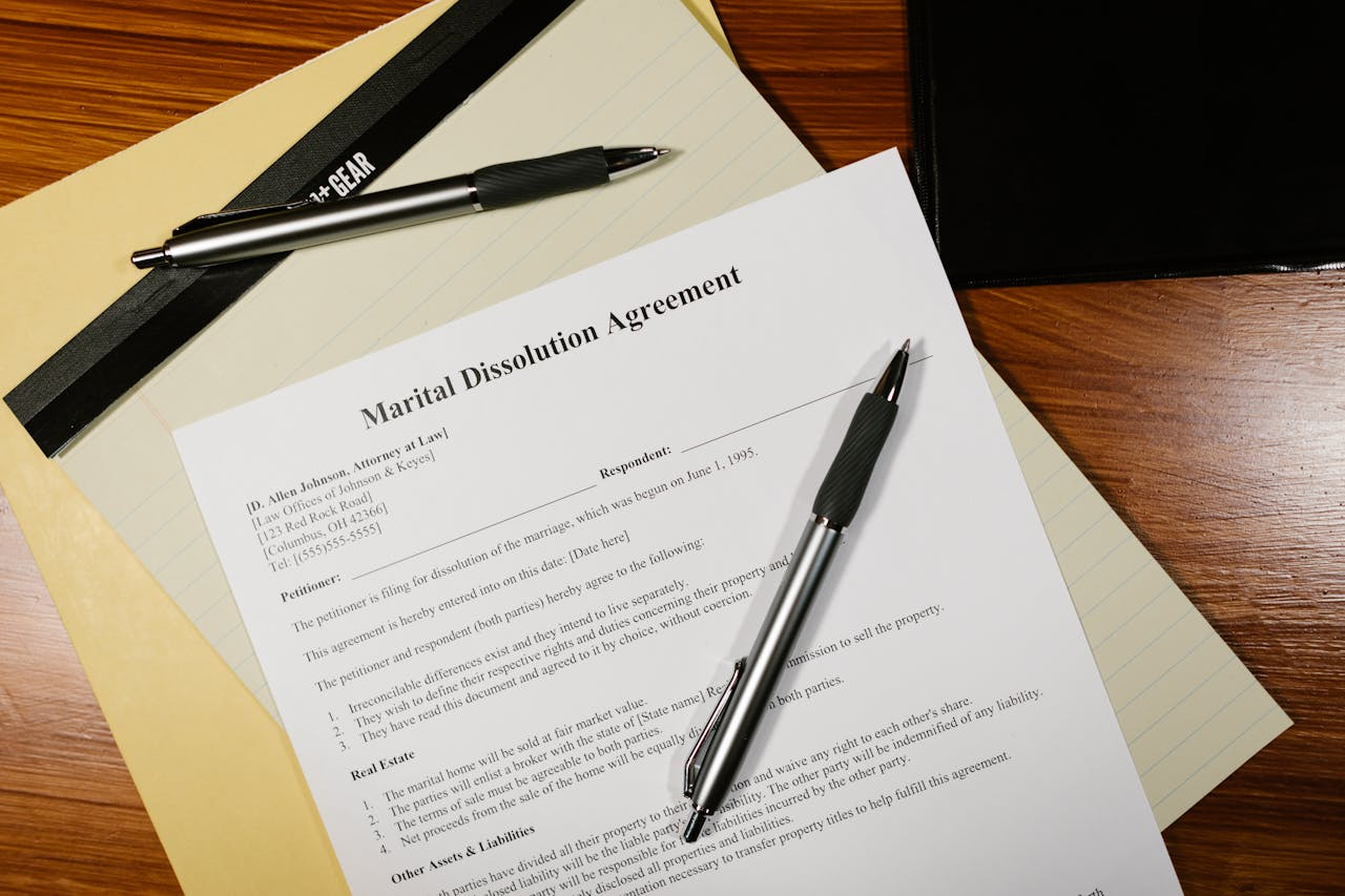 Richard Norman facilitating a divorce equity buyout loan to satisfy a marital settlement agreement and provide spousal liquidity.